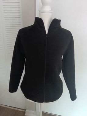 VOGO Athletica Black Women's Bomber Jacket